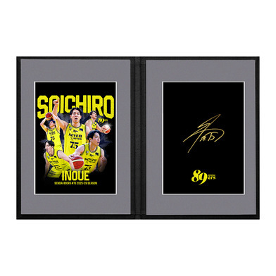 【受注販売】【MyPLAYER COLLECTION 2025-26】選手直筆サイン入りフォトアルバム(ラフネートル) #75 井上宗一郎